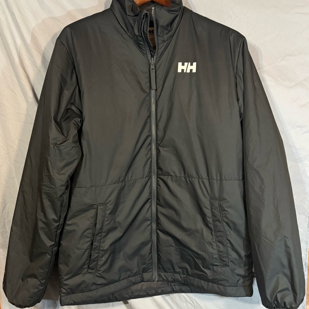 Helly Hansen Men's Black Windbreaker Jacket